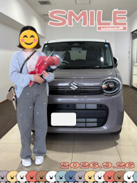 祝！ワゴンＲスマイル納車