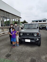 ジムニーシエラ納車式