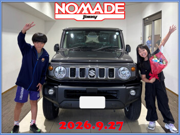 祝！ジムニーノマド納車