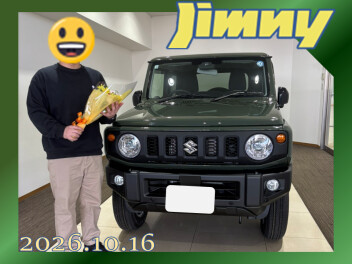 祝！ジムニー納車