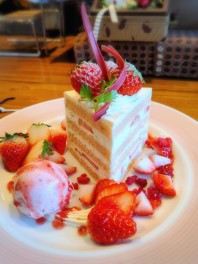 イチゴのショートケーキ