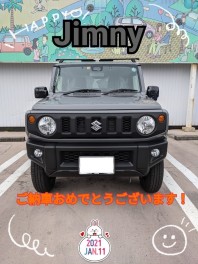 こだわりのオプションが詰まったジムニー！Y様ご納車おめでとうございます！