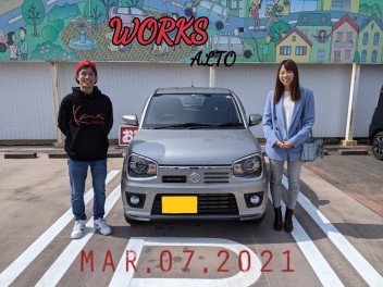 ワークスで走る喜び！T様、ご納車おめでとうございます！