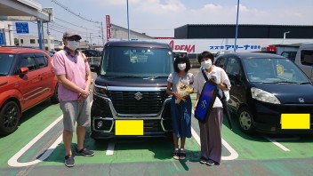 ★☆スペーシアカスタムご納車致しました☆★