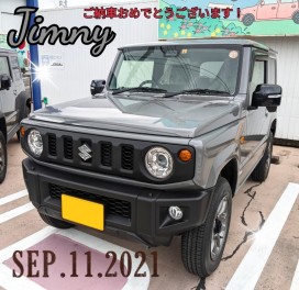 M様にジムニーをご納車致しました！