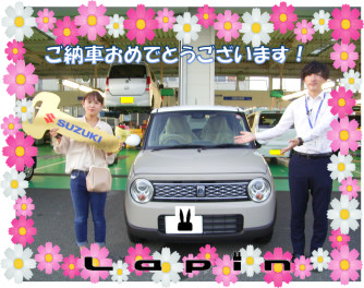 Lapin納車です！！