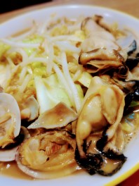 旬の牡蠣　チャンポンになる！！　牡蠣のチャンポン　Ramen　おこじょ　麺人　麺狂い　麺紀行