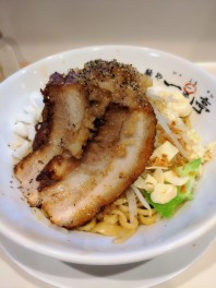 煮干ジローまぜめん　長岡　麺や一晃亭　麵人　麺狂い　麺紀行