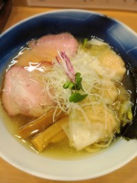 絶品　わんたん塩らぁめん　新潟　らぁめん倉井　麺人　麺狂い　麺紀行