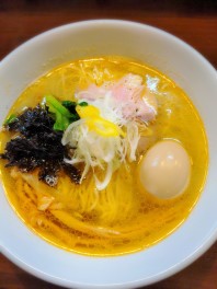 カニしおそば　長岡　麵の風祥気×麺や真登　コラボ　麺人　麵狂い　麺紀行