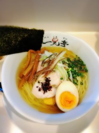 冷やしラーメンシリーズ　冷たい塩煮干し中華　長岡　一晃亭　麺人　麺狂い　麺紀行