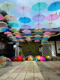 夏詣　夏の風物詩　風鈴祭り　五泉八幡宮　