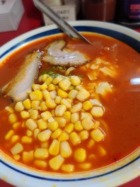 濃厚トマトラーメン　小千谷　ラーメンつり吉　麺人　麵狂い　麵紀行