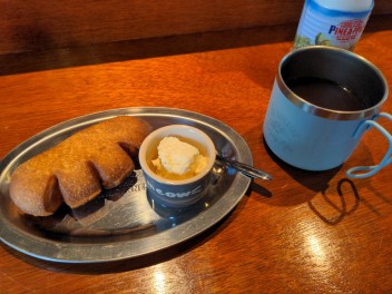 ネコのテ　ドーナツ　柏崎　ガレージカフェネコジタ　Cafe男子のカフェ巡り