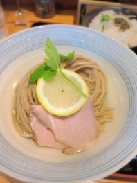 夏季限定　全粒粉麺の昆布水つけそば　Shinasoba颯々樹　麺人　麺狂い　麺紀行