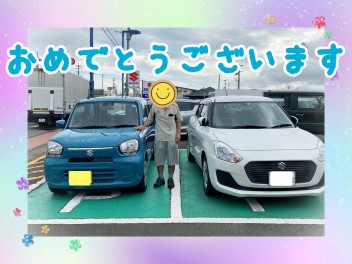 ご納車おめでとうございます♪