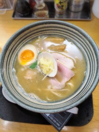 貝と煮干しの中華そば　新潟市中央区　中華そば石黒　麺人　麺狂い　麺紀行