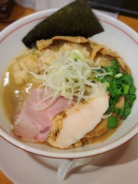 牛モツ味噌そば　燕市　KUBO　LABO　麺人　麺狂い　麺紀行