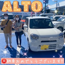 祝★アルト納車です！！