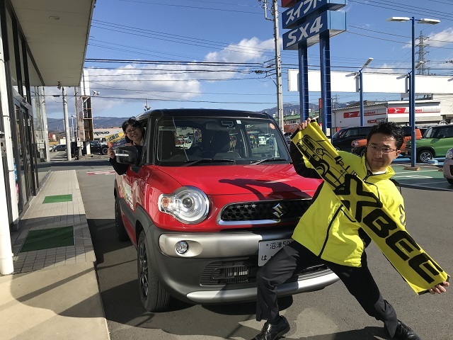 試乗キャンペーン クロスビータオル