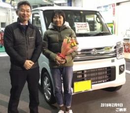 エブリイワゴンのご納車です！