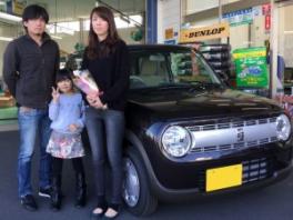 『可愛い車といったら　ラパン』のご納車です！