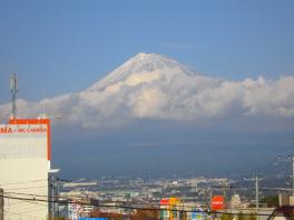 富士山冠雪！