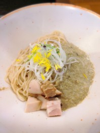 牡蠣の和え玉を喰らうの巻　燕市　KUBO LABO　麵人　麺狂い　麺紀行