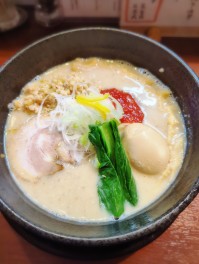 八海山辛味噌白湯を喰らうの巻　長岡　麺の風　祥気　麺人　麵狂い　麺紀行