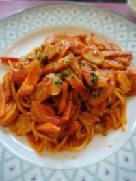 ナポリタンを喰らうの巻　長岡　フロリダキッチン　麺人　麺狂い　麺紀行