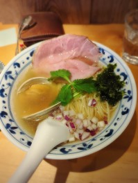 貝系ナンバー1　塩らぁめん　五泉　さらい　麺人　麺狂い　麺紀行