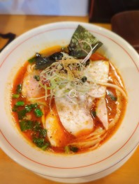 酸っぱくて辛いラーメンを喰らうの巻　燕市　KUBO LABO　麺人　麺狂い　麺紀行