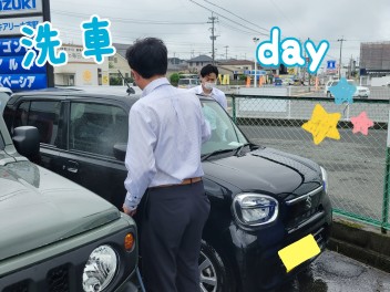 洗車day☆
