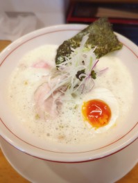 牡蠣白湯そばを喰らうの巻　燕市　KUBO LABO　麺人　麺狂い　麵紀行