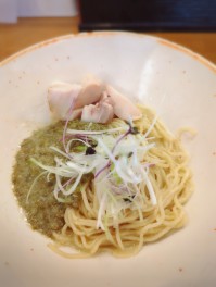 牡蠣の和え玉を喰らうの巻　燕市　KUBO LABO　麺人　麵狂い　麺紀行