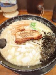 背脂しおらーめんを喰らうの巻　長岡　らーめん家りりん　麺人　麵狂い　麵紀行　SJ大盛りやめたってよ