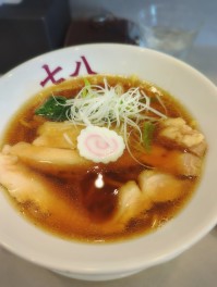 鶏チャーシュー七八そばを喰らうの巻　新潟　中華そば七八　麺人　麵狂い　麵紀行　SJ大盛りやめたってよ