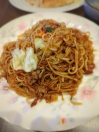SJ　焼きそばと餃子を作るの巻　麺好き男子の麺スタグラム　SJ大盛りやめたってよ