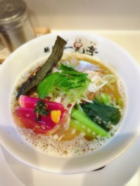 あじの浜潮を喰らうの巻　長岡　麺や一晃亭　麺人　麵狂い　麵紀行　SJ大盛りやめたってよ