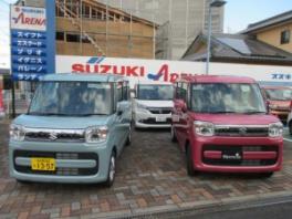 新型スペーシアの試乗車＆展示車が入ってきました！