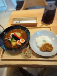 野菜スープカレーを喰らうの巻　燕市　UOPYUKI　カレー男子の華麗なる午後
