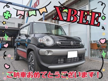 H様に、クロスビーご納車おめでとうございます(^^♪