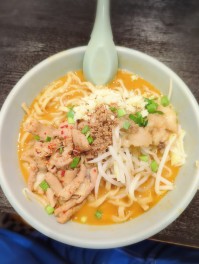 モツ味噌ラーメンを喰らうの巻　見附　弐豚　麺人　麵狂い　麵紀行　SJ大盛りやめたってよ