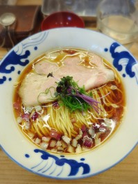 淡麗かつおそば（醤油）しか勝たん　新潟女池　鰹そば田ケ久保　麺人　麺狂い　麵紀行