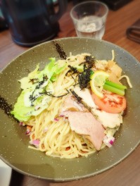 海老塩白湯つけ麵しか勝たん　小千谷　麺やようか　麺人　麵狂い　麵紀行