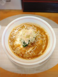 海老出汁カレーそばしか勝たん　燕市　KUBOLABO　麵人　麵狂い　麵紀行