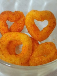 めんたい輪しか勝たん　リスカ　めんたい味　スナック男子のお菓子巡り