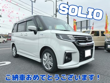 I様、ソリオご納車おめでとうございます！