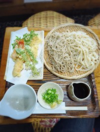 天ぷら付き合い盛りを喰らうの巻　武蔵野そば処　麵人　麺狂い　麺紀行