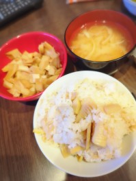 タケノコ三昧　とある日のＳＪ宅夕飯メモリー